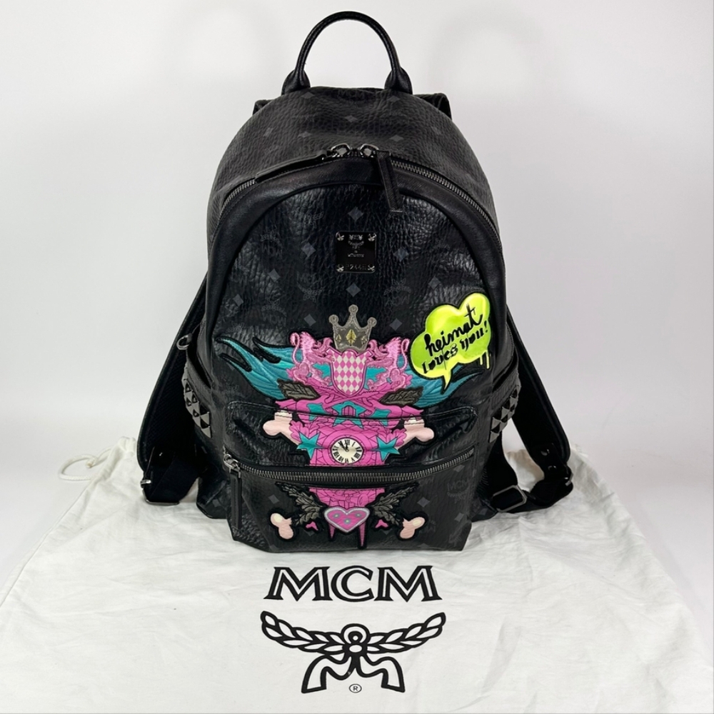 MCM x Strumbel Heimat Loves Backpack